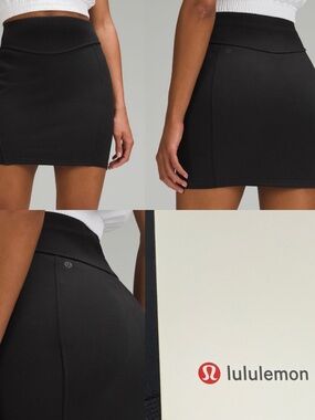 NWT Lululemon Scuba HR Mini Skirt
